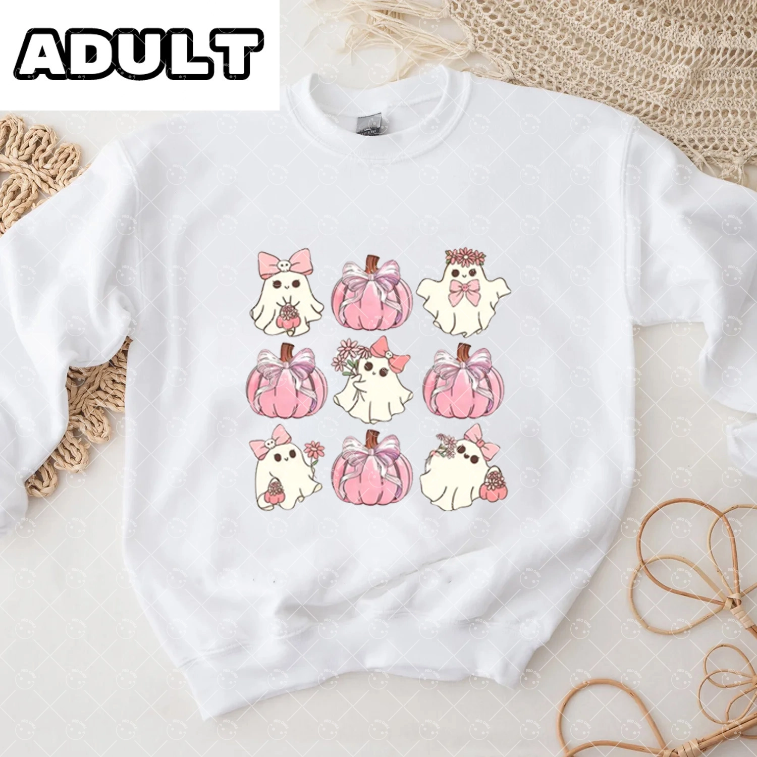 Baby Halloween  Romper and Adult Sweatshirt