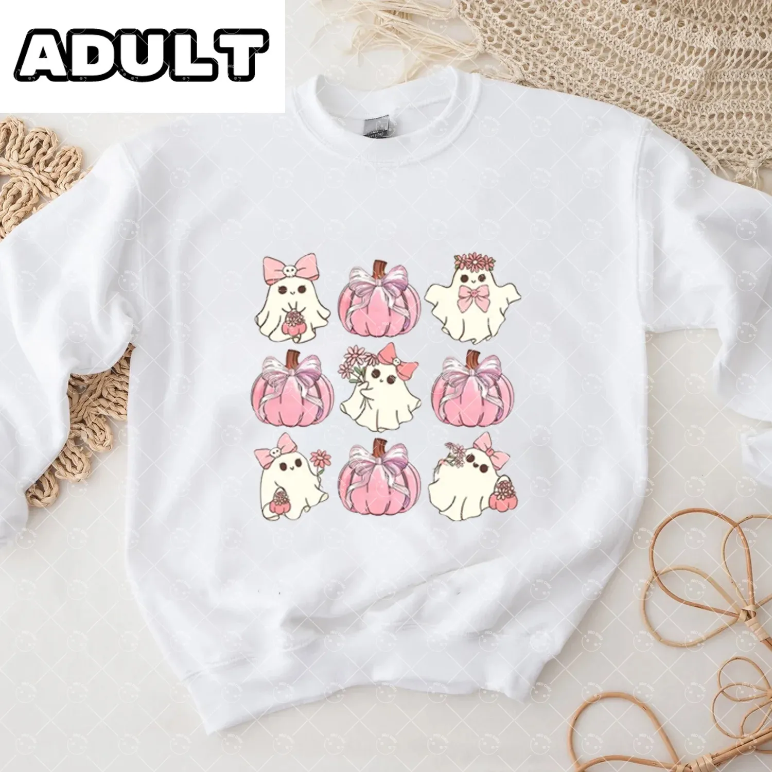 Baby Halloween  Romper and Adult Sweatshirt