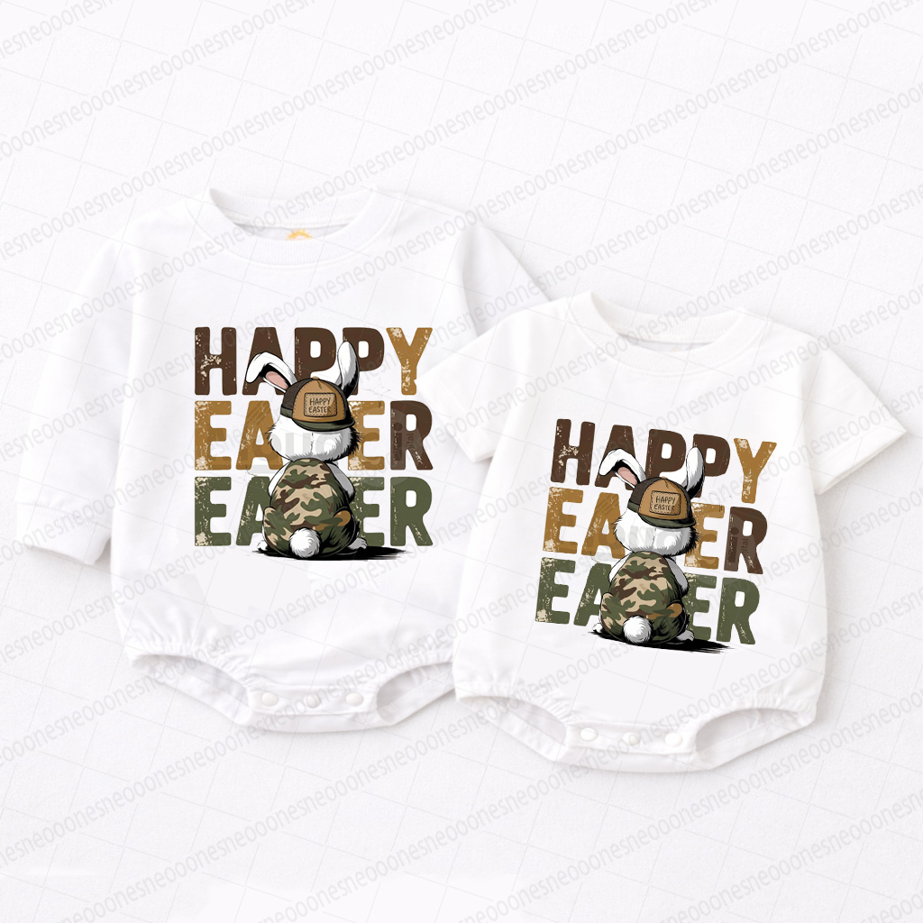 Baby Easter Printed Romper