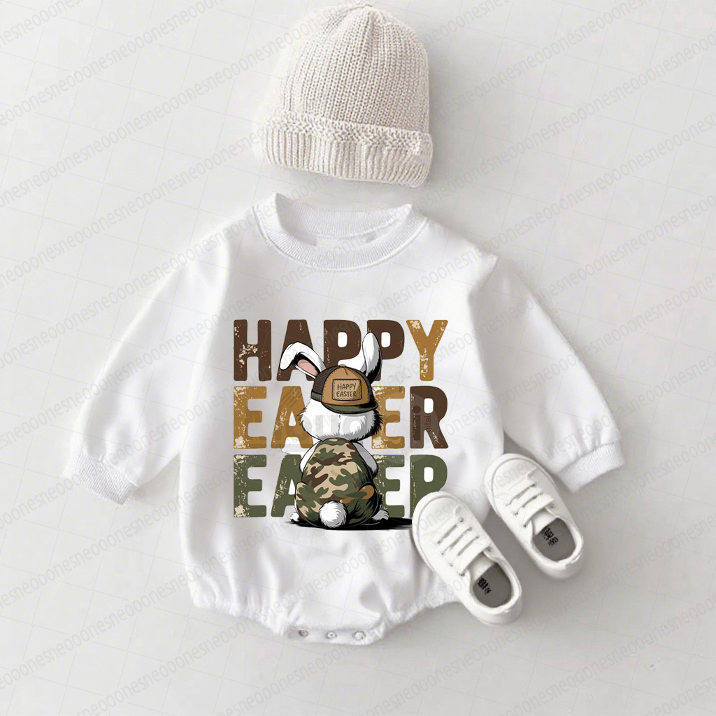 Baby Easter Printed Romper