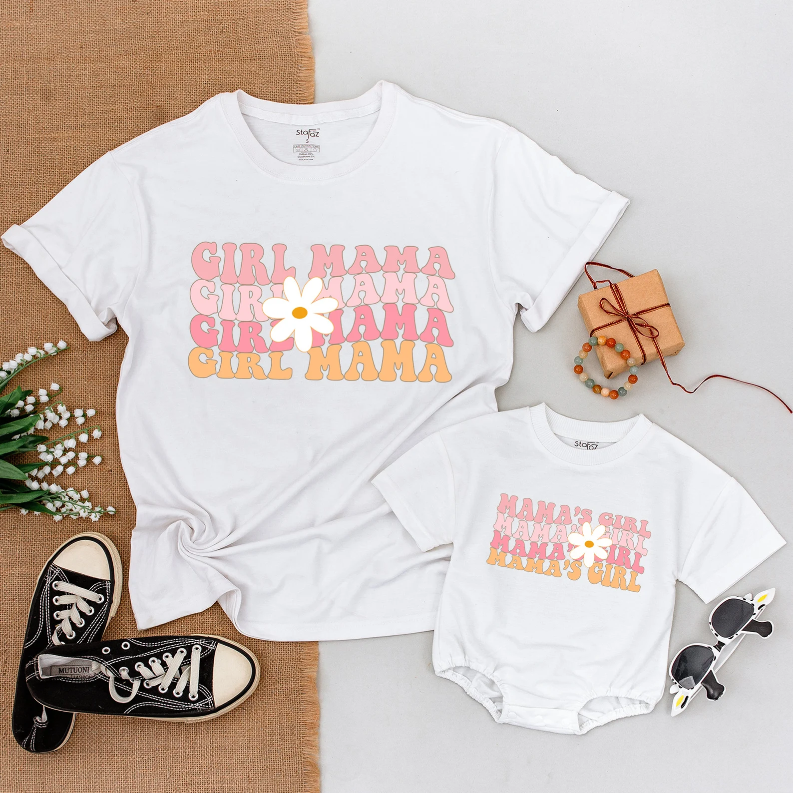 Girl Gama Mamas Girl  Matching Outfit
