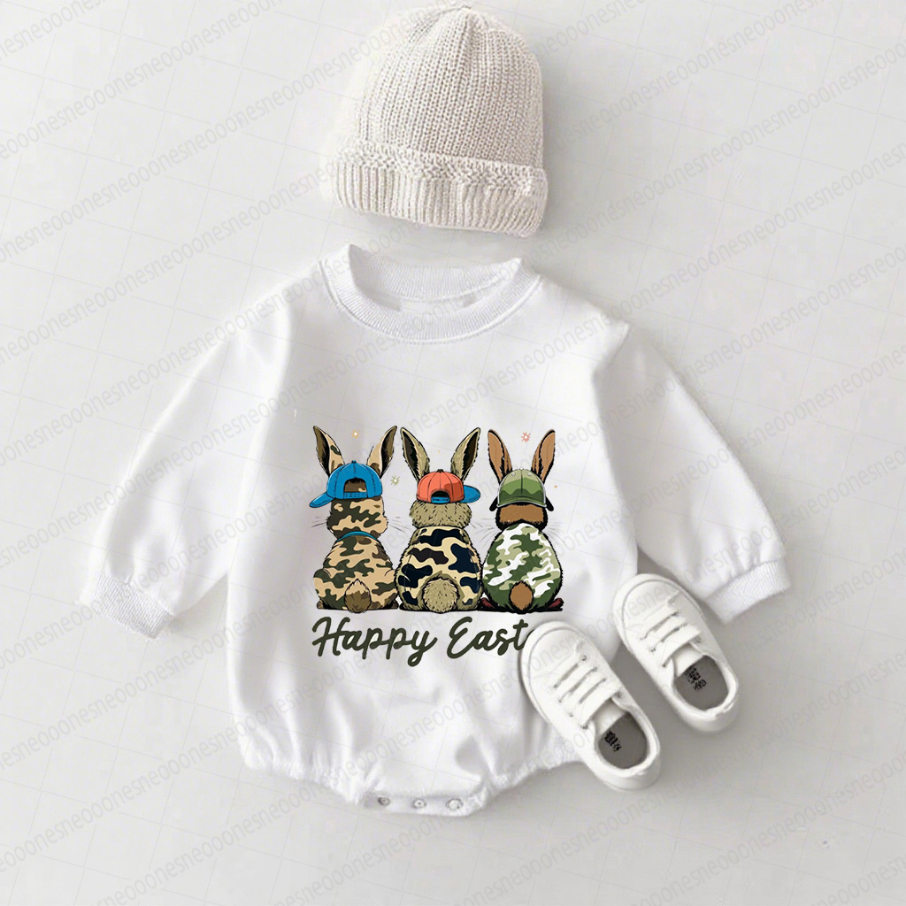 Baby Easter Printed Romper