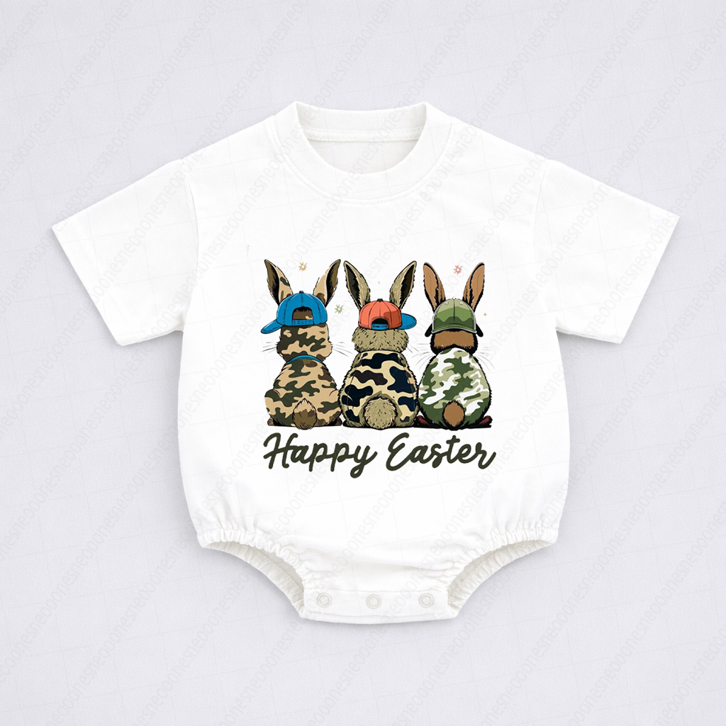 Baby Easter Printed Romper