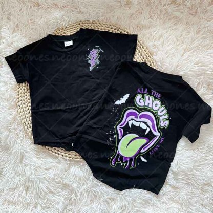 Baby All the ghouls  Romper