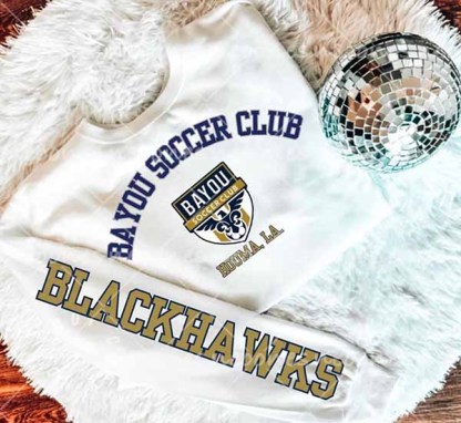 Baby Blackha Wks Romper and Adult Sweatshirt