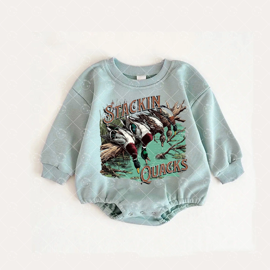 Baby Hunting ducks Romper