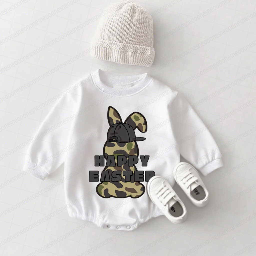 Baby Easter Printed Romper