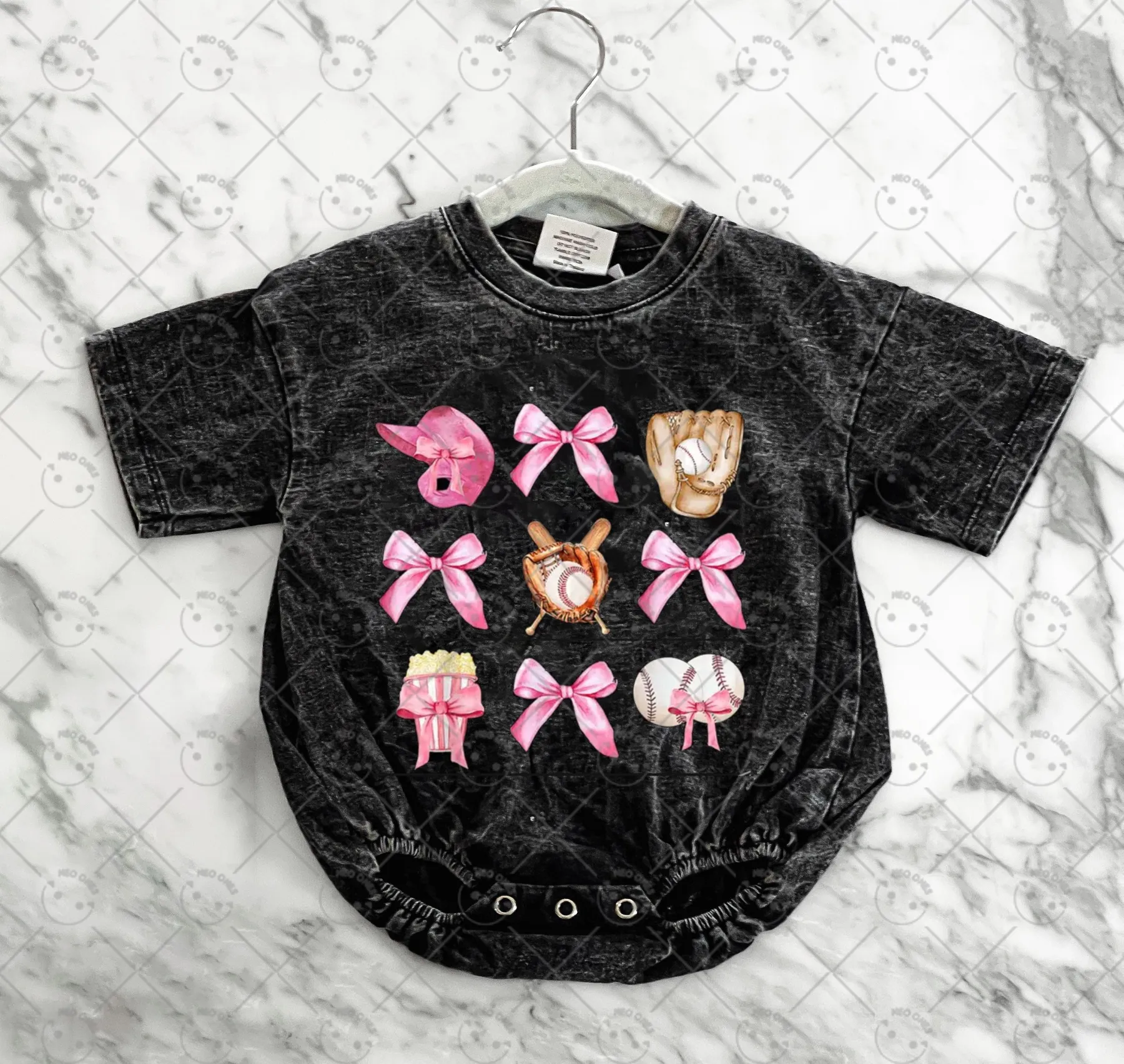 Baby Baseball Rompers and Adult T-Shirts