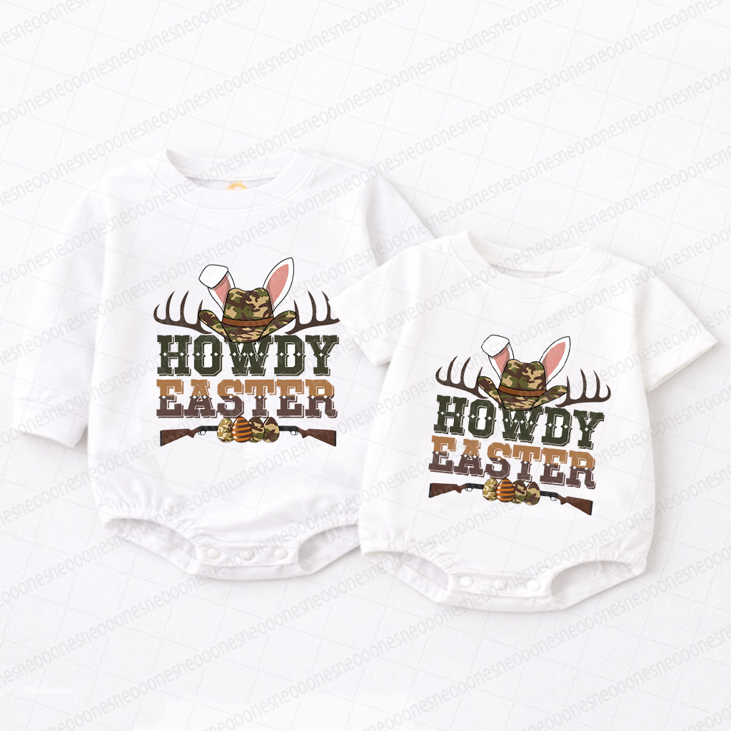 Baby Easter Printed Romper