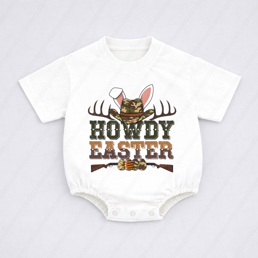 Baby Easter Printed Romper
