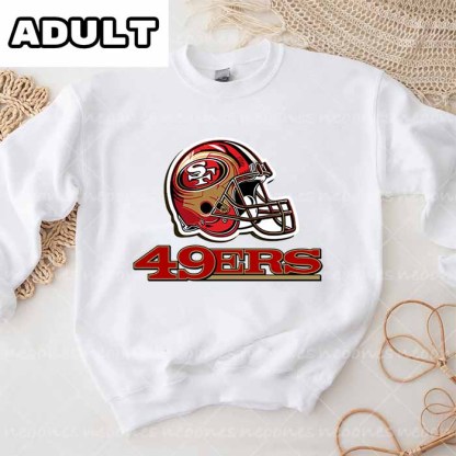 Baby San Francisco 49ers Romper and Adult Sweatshirt