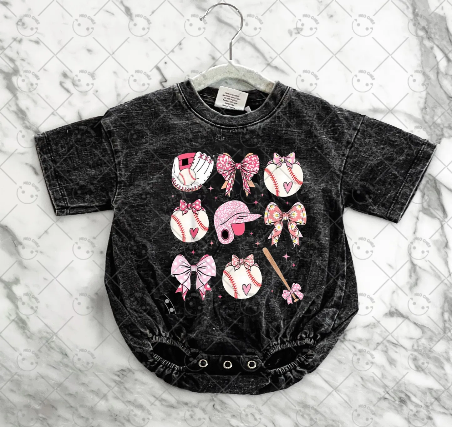 Baby Baseball Rompers and Adult T-Shirts