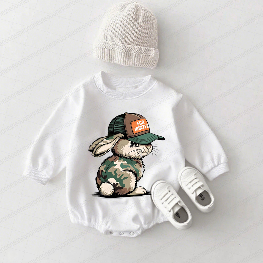 Baby Easter Printed Romper
