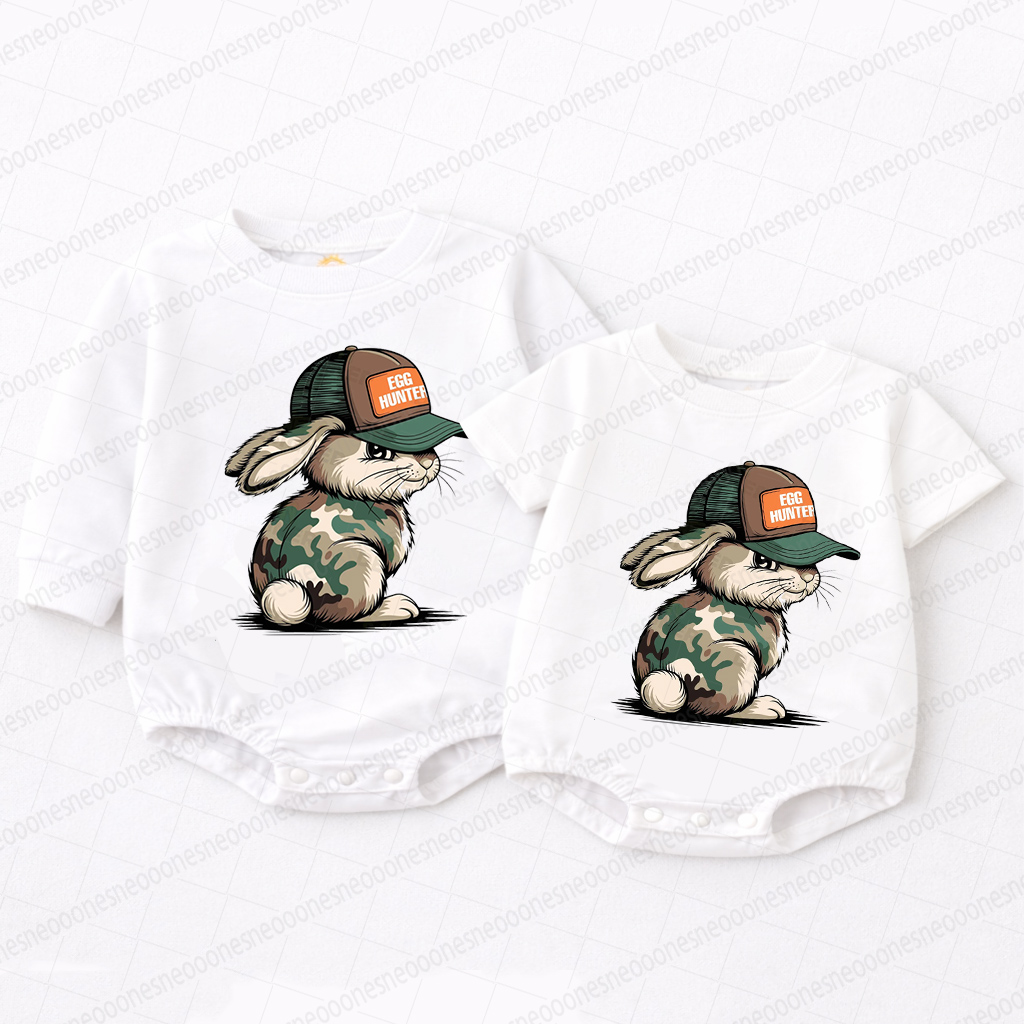 Baby Easter Printed Romper