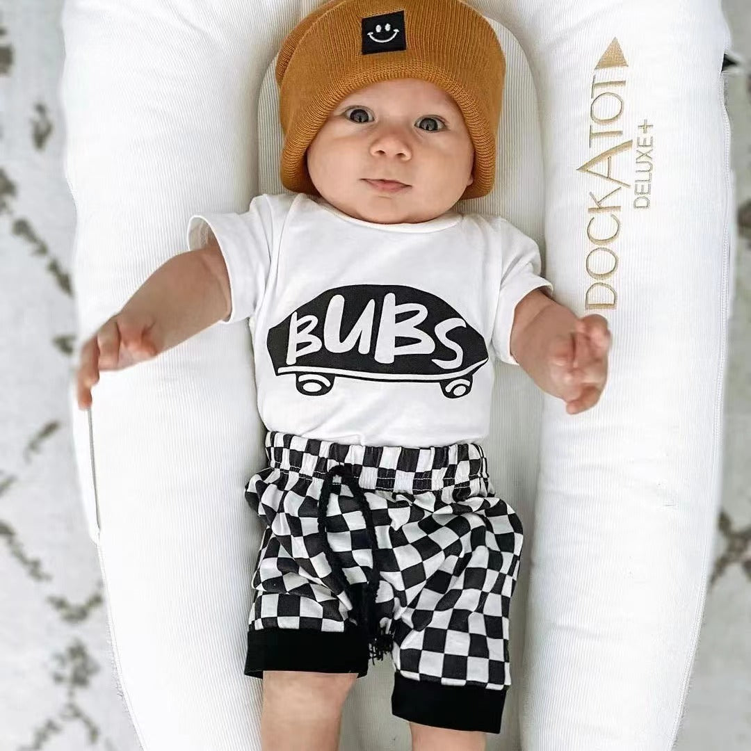 2 Piece Baby BUBS Print Set