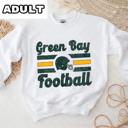 Baby Game Day Romper  and Adult Sweatshirt