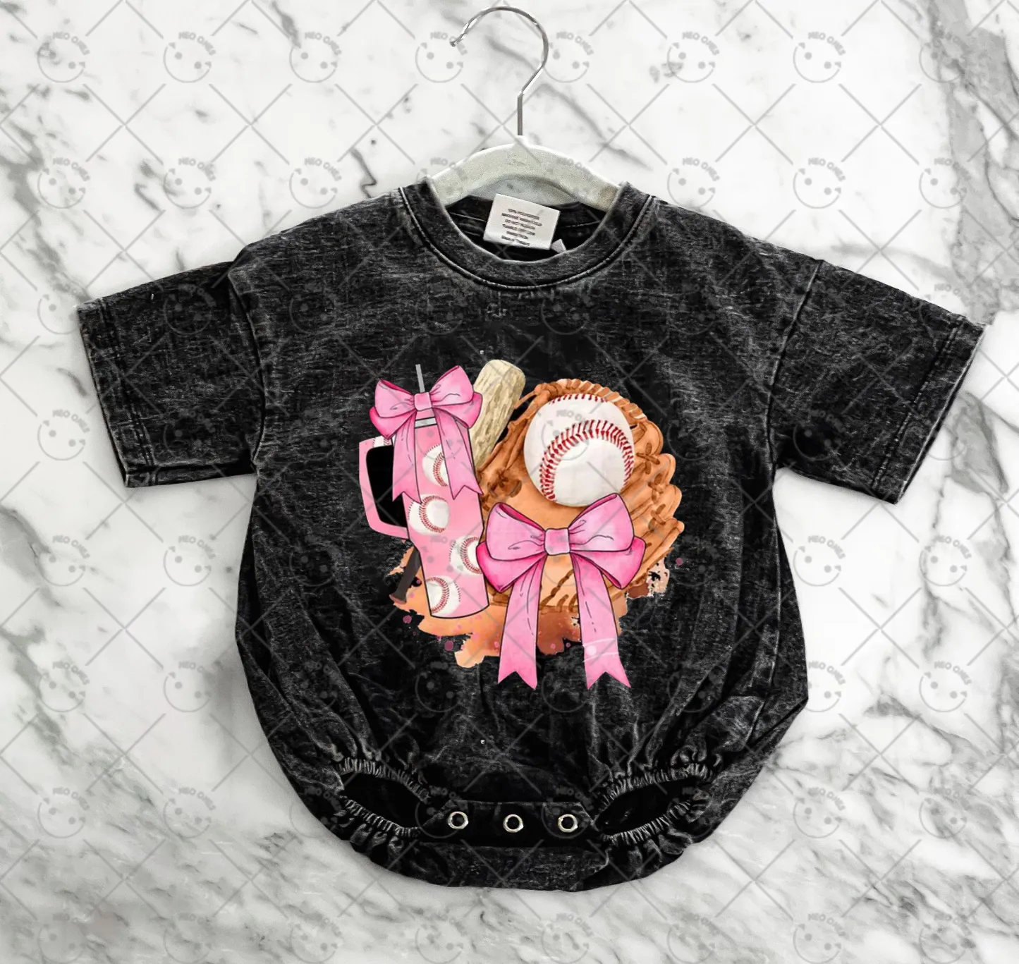 Baby Baseball Rompers and Adult T-Shirts