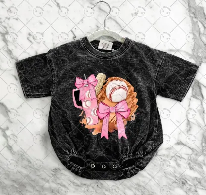 Baby Baseball Rompers and Adult T-Shirts