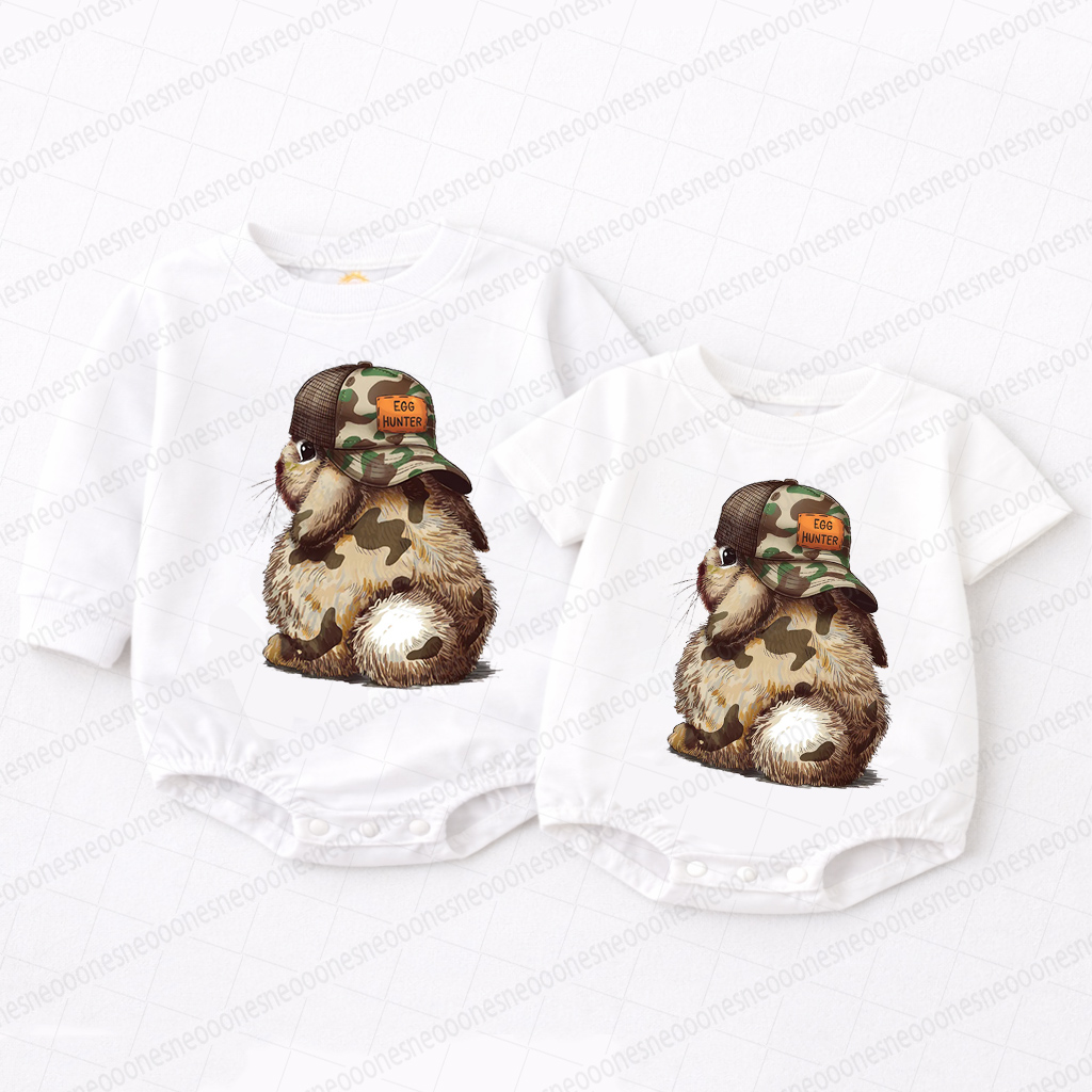 Baby Easter Printed Romper