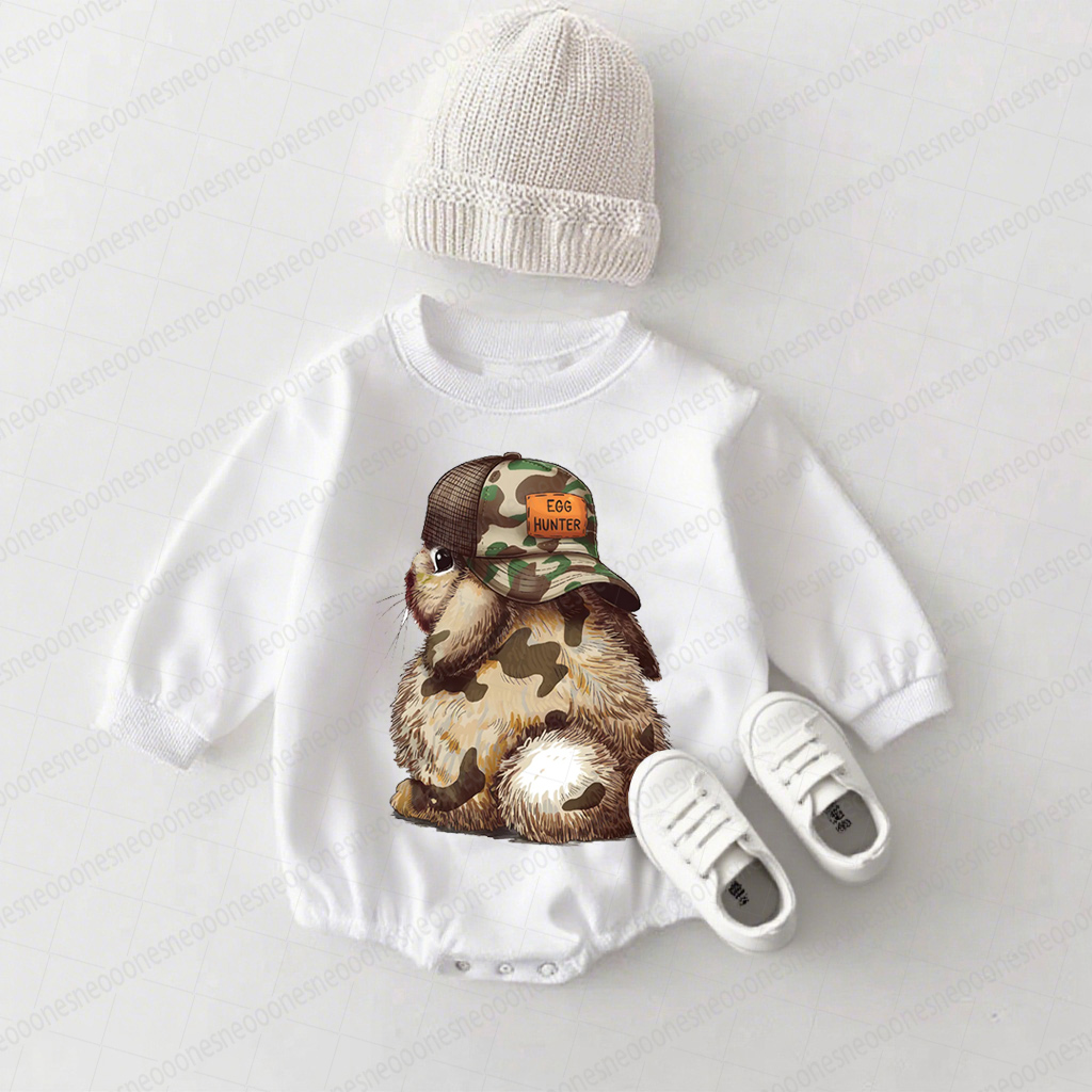 Baby Easter Printed Romper