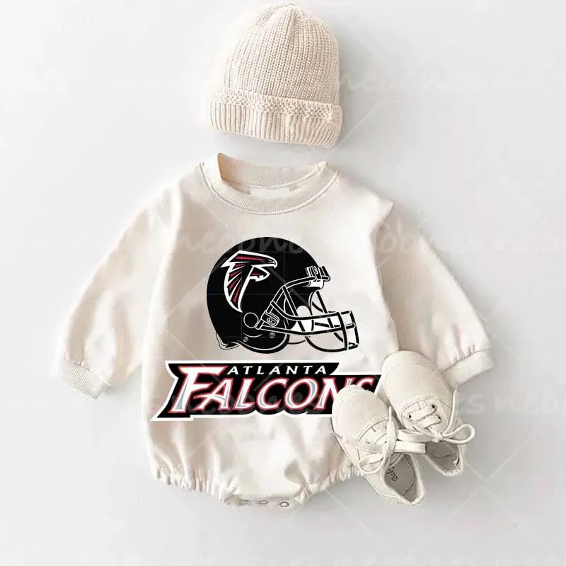 Baby football Romper and Adult Sweatshirt