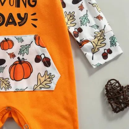 Baby Boy Thanksgiving Romper