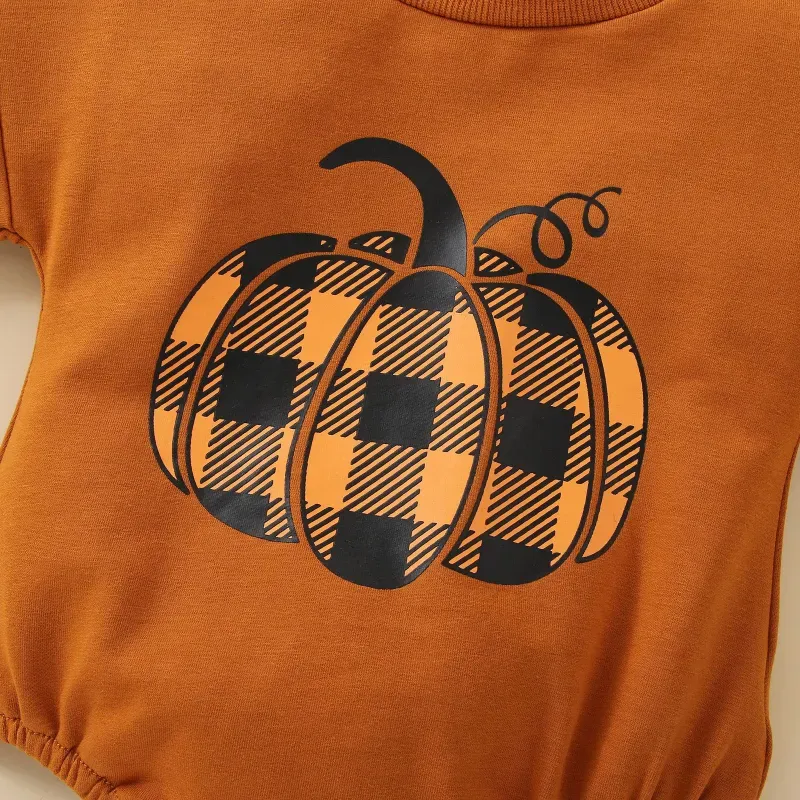 Baby Halloween Print Romper