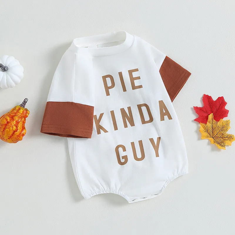 PIE KINDA GUA Print Romper