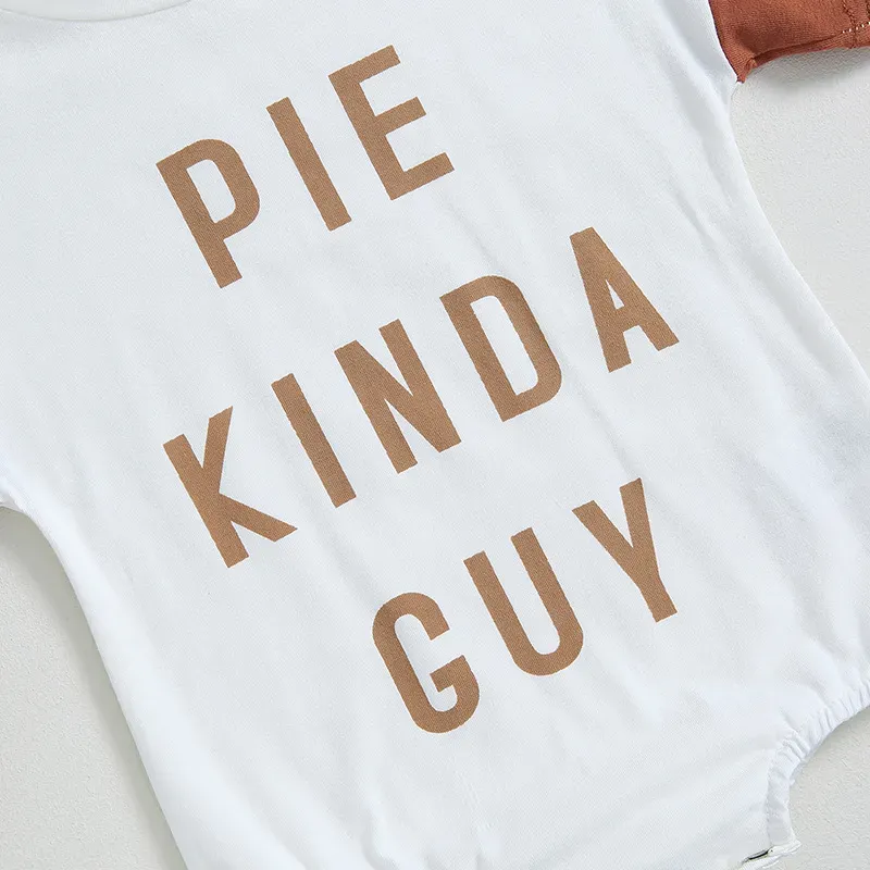 PIE KINDA GUA Print Romper
