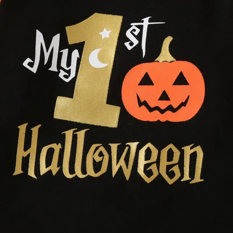 Baby Halloween Print Suit