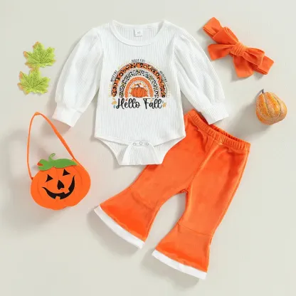 Baby Girl Hello Fall Outfit