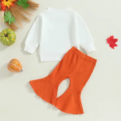 2-Piece Baby girl Pumpkin  Suit