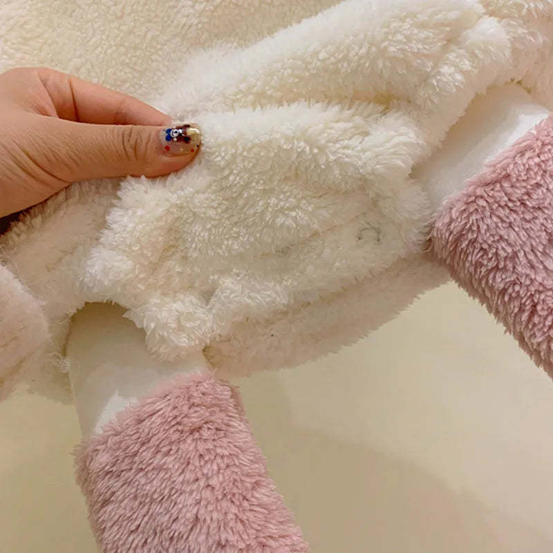 Baby plush cute big bow Bodysuit