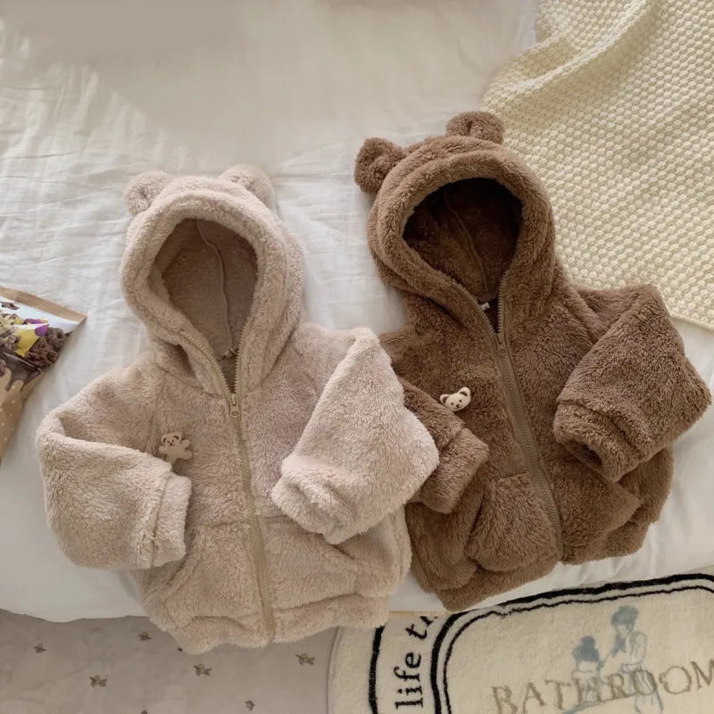 Baby Bear hooded warm coat