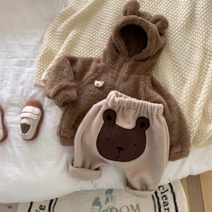 Baby Bear hooded warm coat