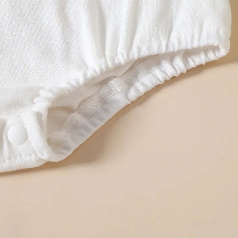 Baby LUCKY LITTLE DUDE print Bodysuit