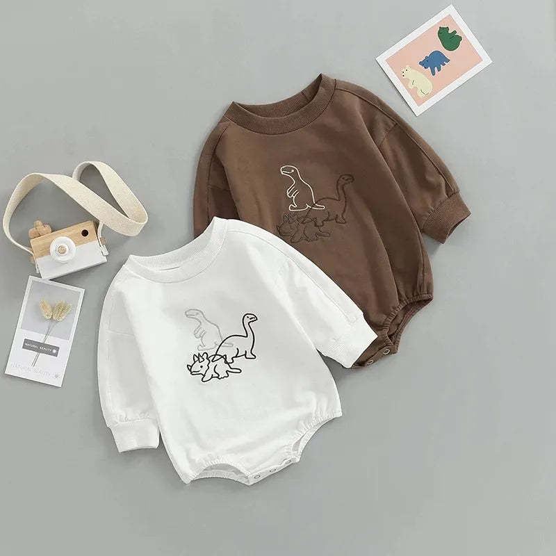 Baby dinosaur print Bodysuit
