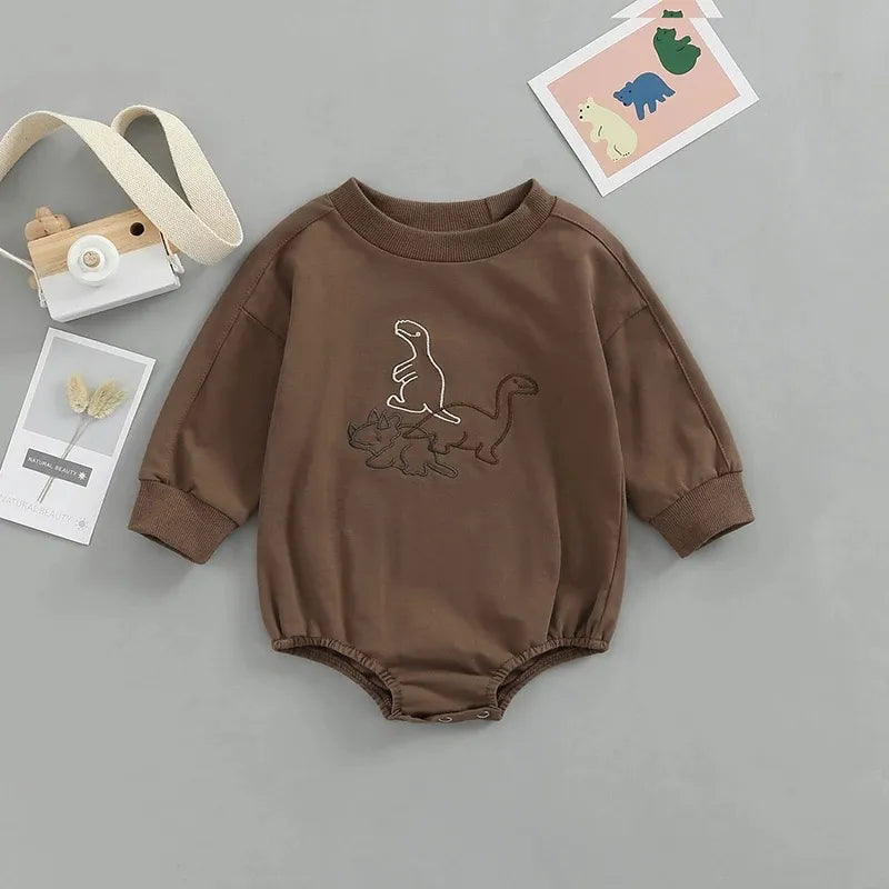 Baby dinosaur print Bodysuit