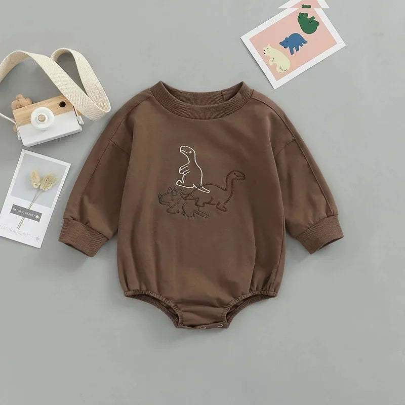 Baby dinosaur print Bodysuit