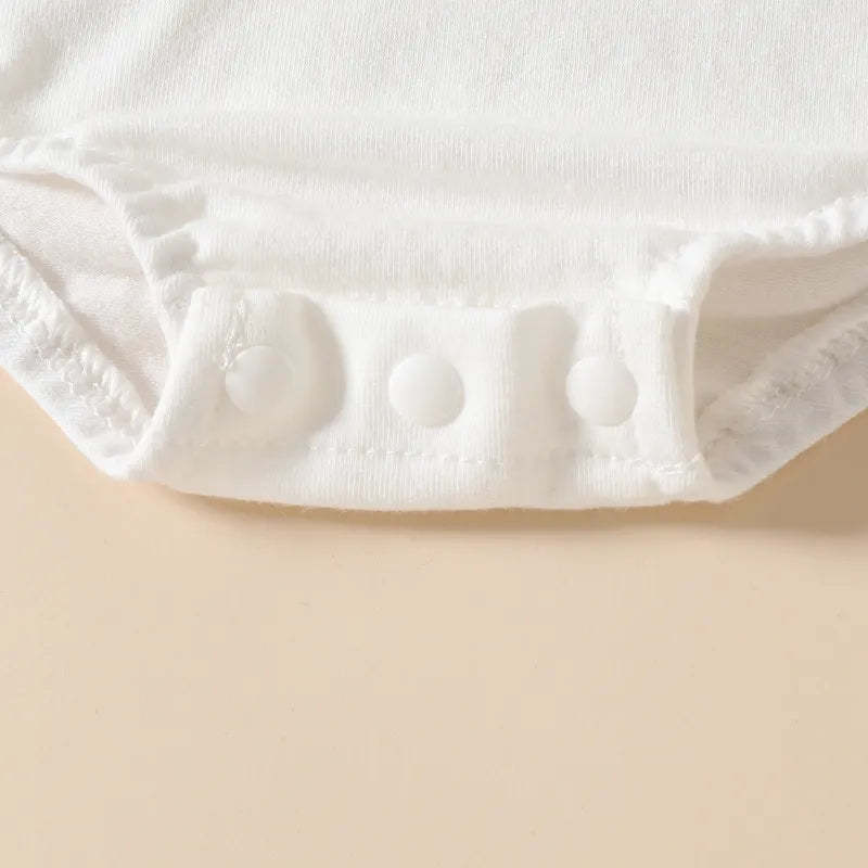 Baby four-leaf clover print Bodysuit