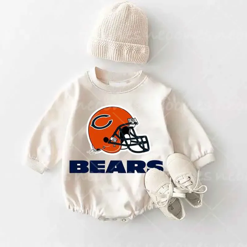Baby football Romper and Adult Sweatshirt