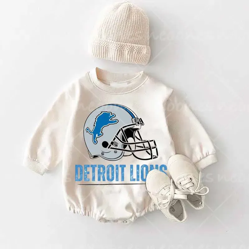 Baby football Romper and Adult Sweatshirt
