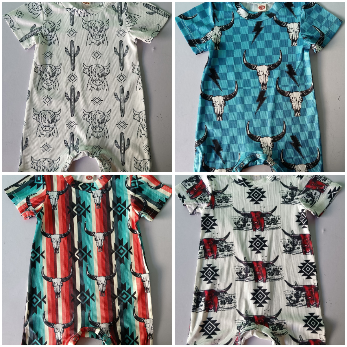 Baby Cowboy Romper