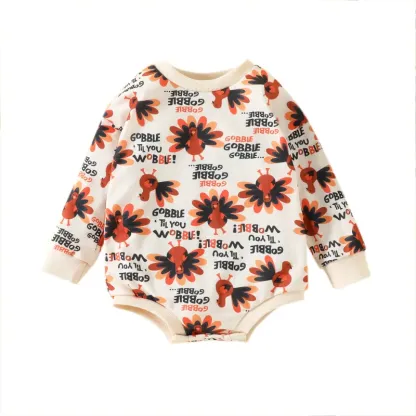 Baby Thanksgiving Romper
