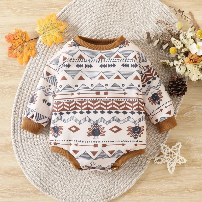 Baby Thanksgiving Romper