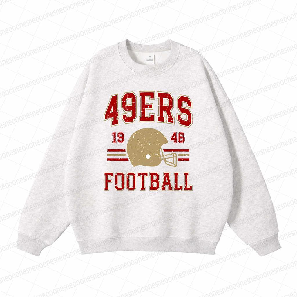 Baby/Toddler Football Sweatshirt & Pants Set and Adult Sweatshirt