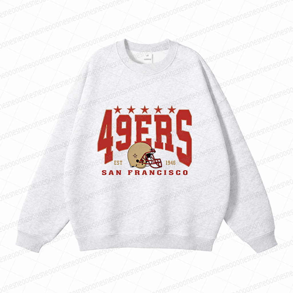 Baby/Toddler Football Sweatshirt & Pants Set and Adult Sweatshirt