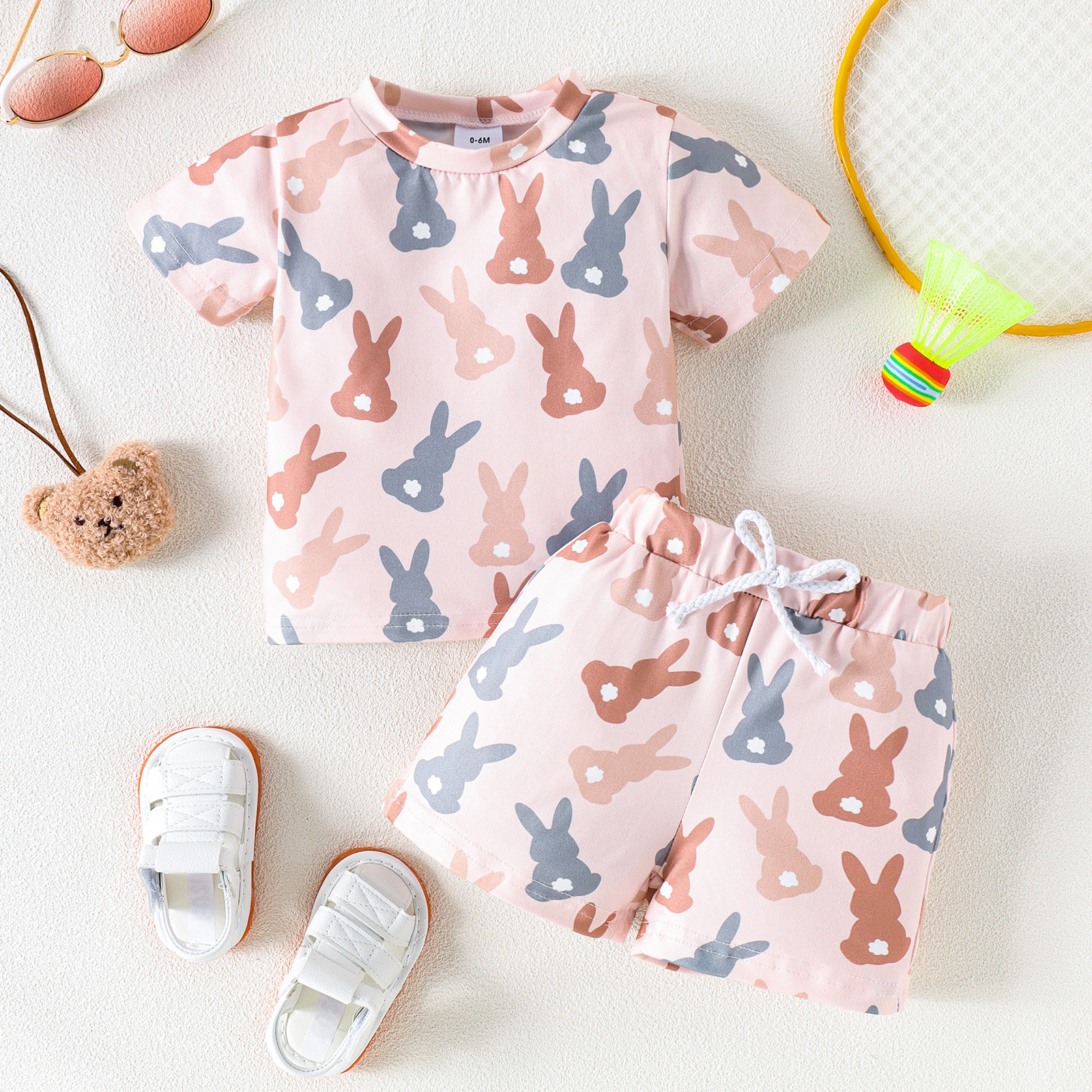 Baby Bunny Print Set