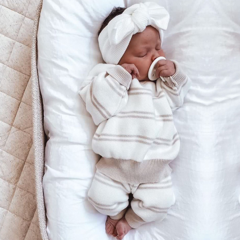 Baby Knitted Sweater Set