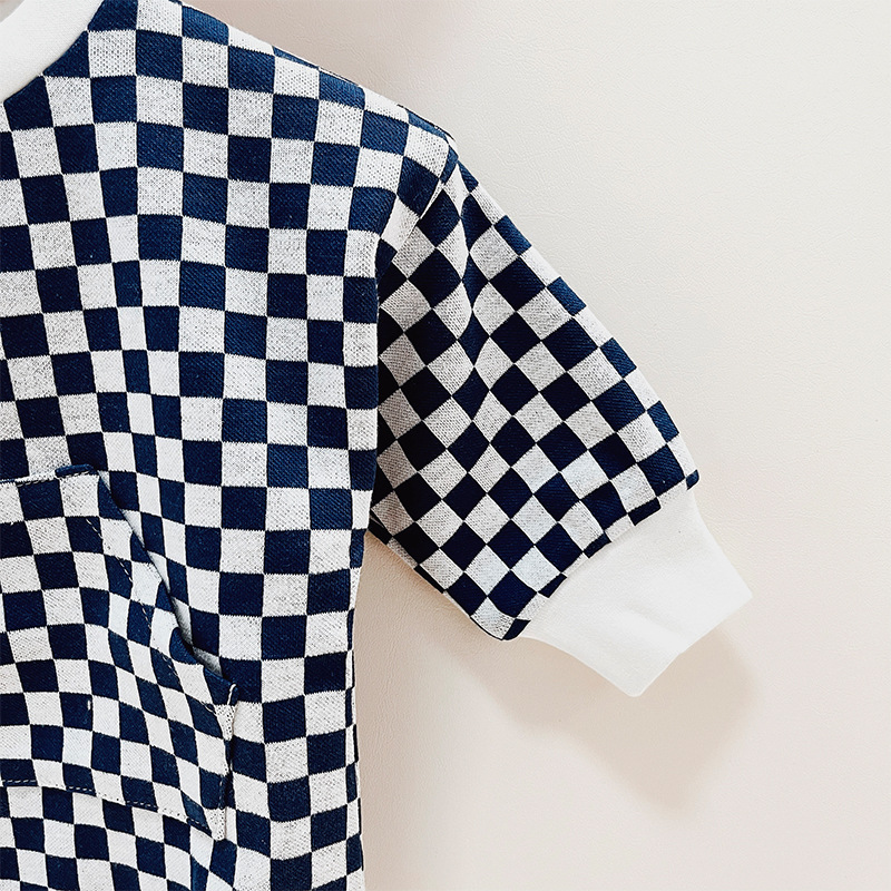 Baby Checkerboard Romper